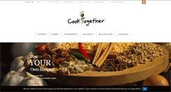 Desktop Screenshot of cooktogether.com